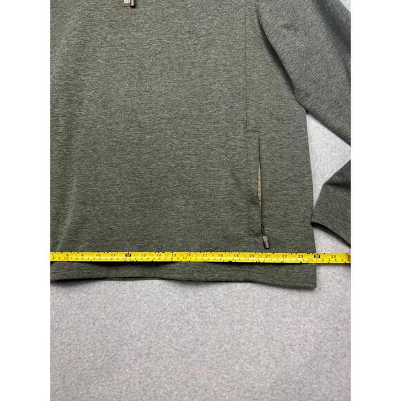 Eddie Bauer Quilted Pullover Sweatshirt Jacket Mens Size XL Outdoor Causal - Picture 9 of 11